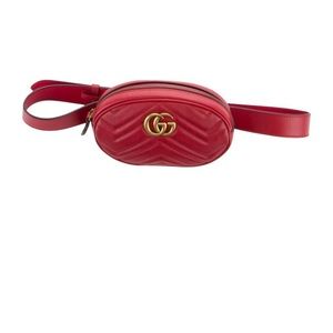 Gucci GG Marmont Matelasse Belt Bag.